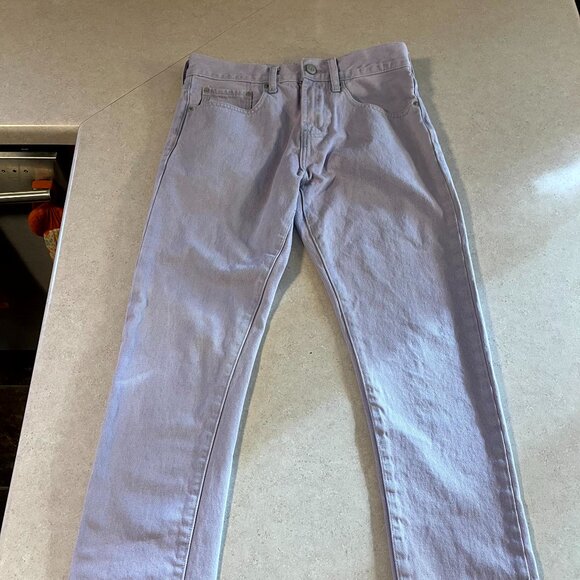 Pac Sun Women's Jeans Pale Purple Slim taper 29x30 - Picture 1 of 9